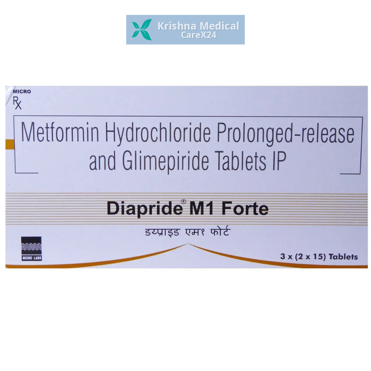 Diapride M 1 Forte Tablet