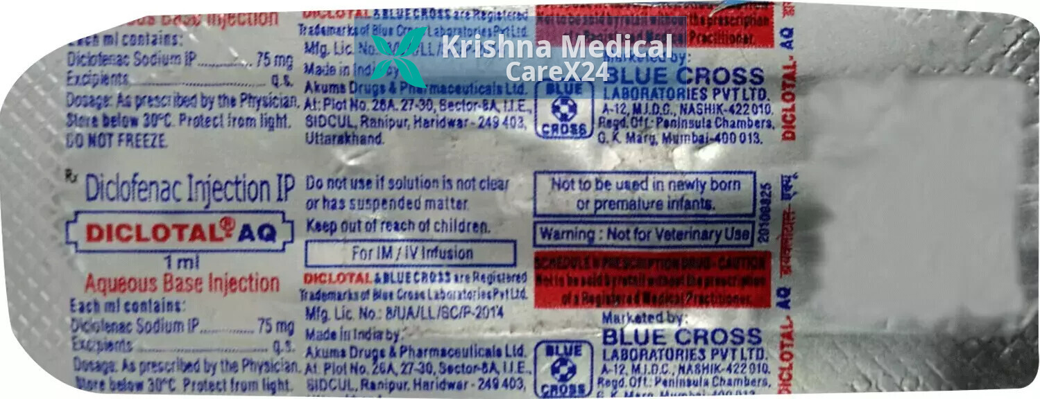 Diclotal AQ Injection