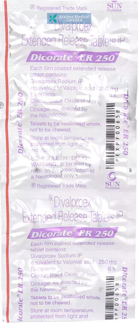 Dicorate ER 250 Tablet