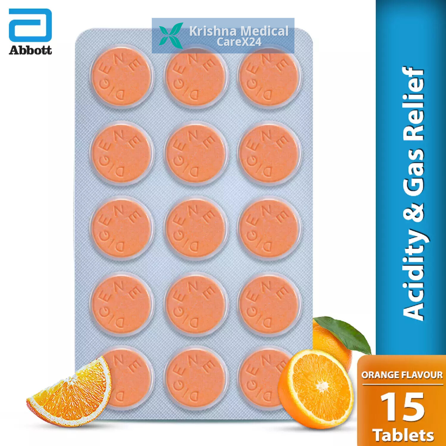 Digene Orange Chewable Tablet