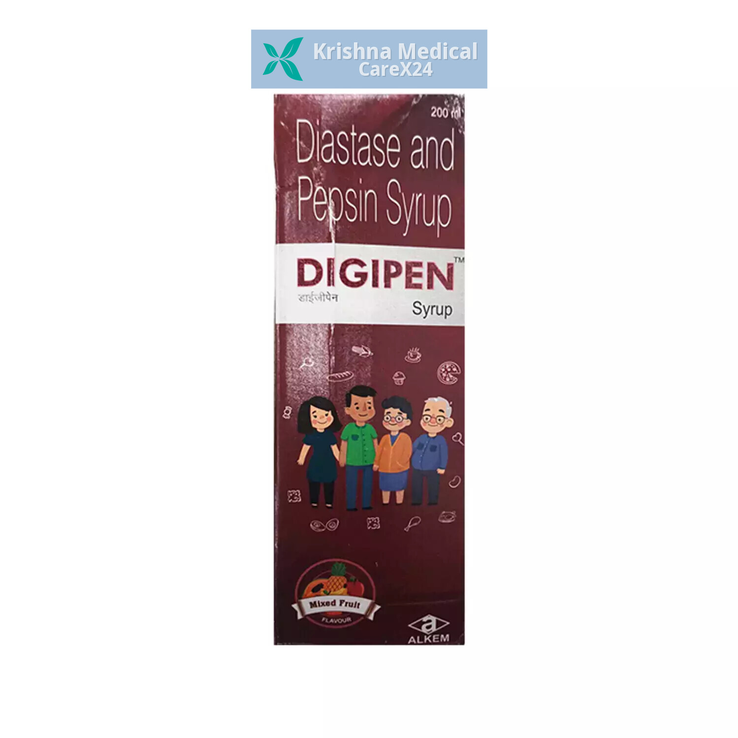 Digipen Mixed Fruit Syrup