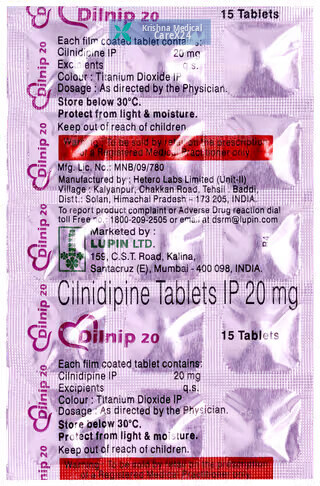 Dilnip 20 Tablet