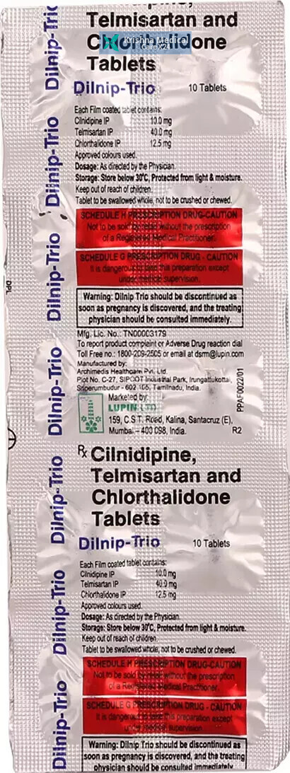 Dilnip Trio Tablet