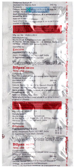 Dilpra OD 250 Tablet