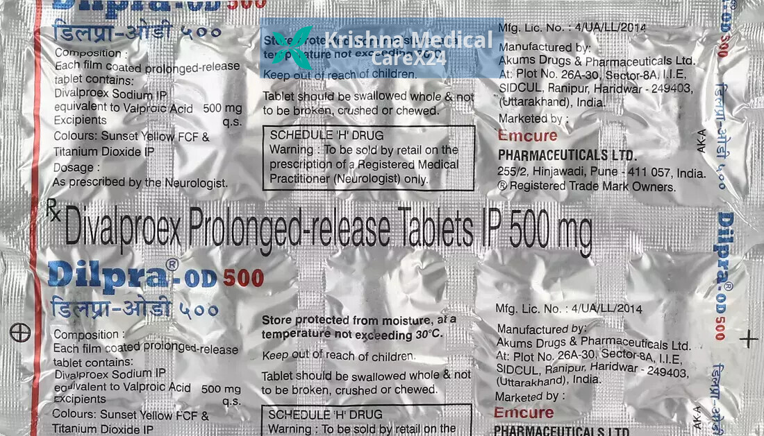 Dilpra OD 500 Tablet