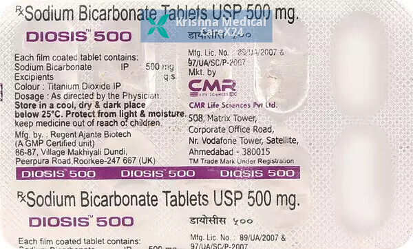 Diosis 500 mg Tablet