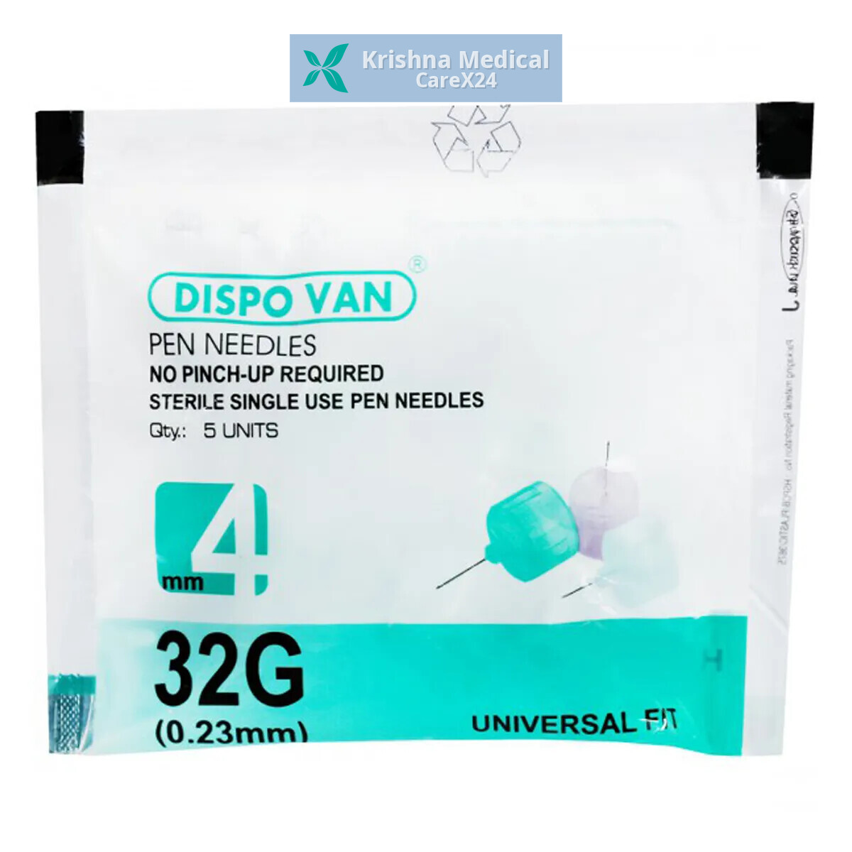 DispoVan Pen Needles 4mm (32G)