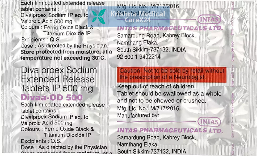 Divaa OD 500 Tablet