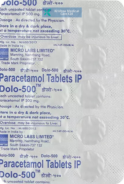 Dolo 500 Tablet