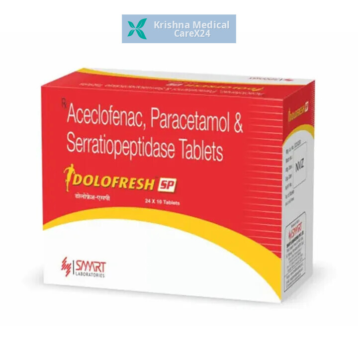 Dolofresh SP 100/325/15 Tablet