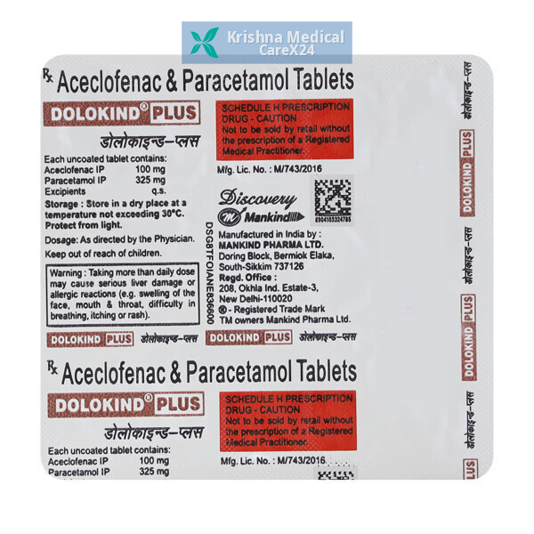 Dolokind Plus Tablet