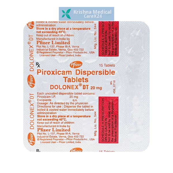 Dolonex DT 20 Tablet