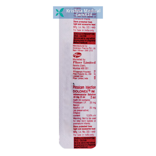 Dolonex IM Injection