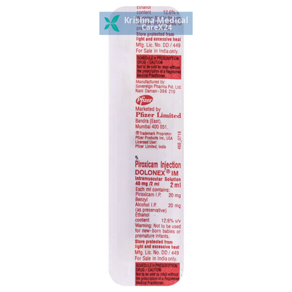 Dolonex Injection (Each 2ml)