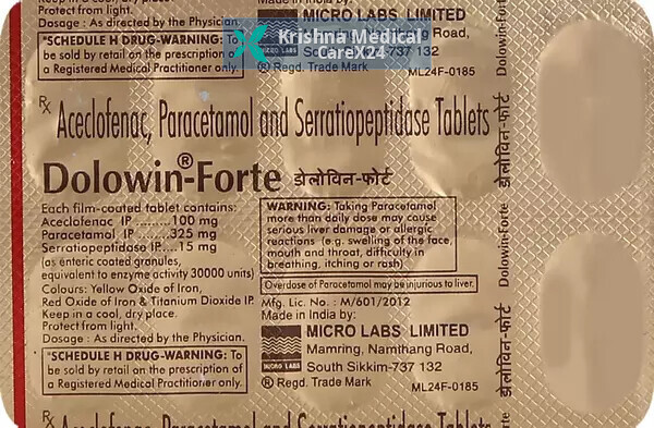 Dolowin Forte Tablet