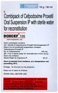 Doxcef 100 Suspension