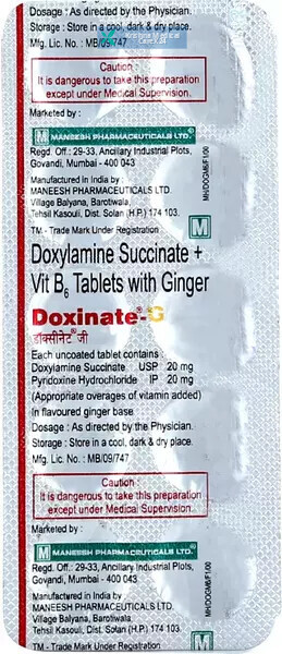 Doxinate G Tablet