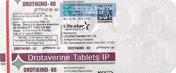 Drotikind 80 Tablet
