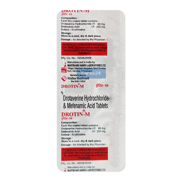 Drotin M Tablet