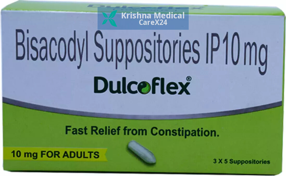 Dulcoflex 10 Suppository Adult