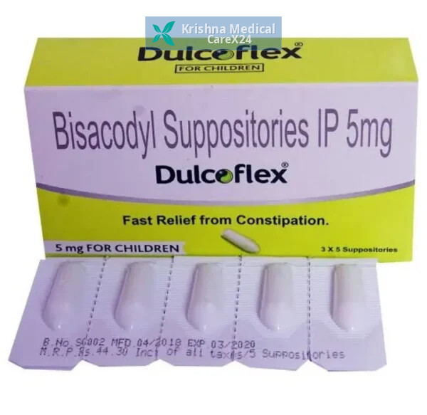 Dulcoflex 5mg Suppository For Children