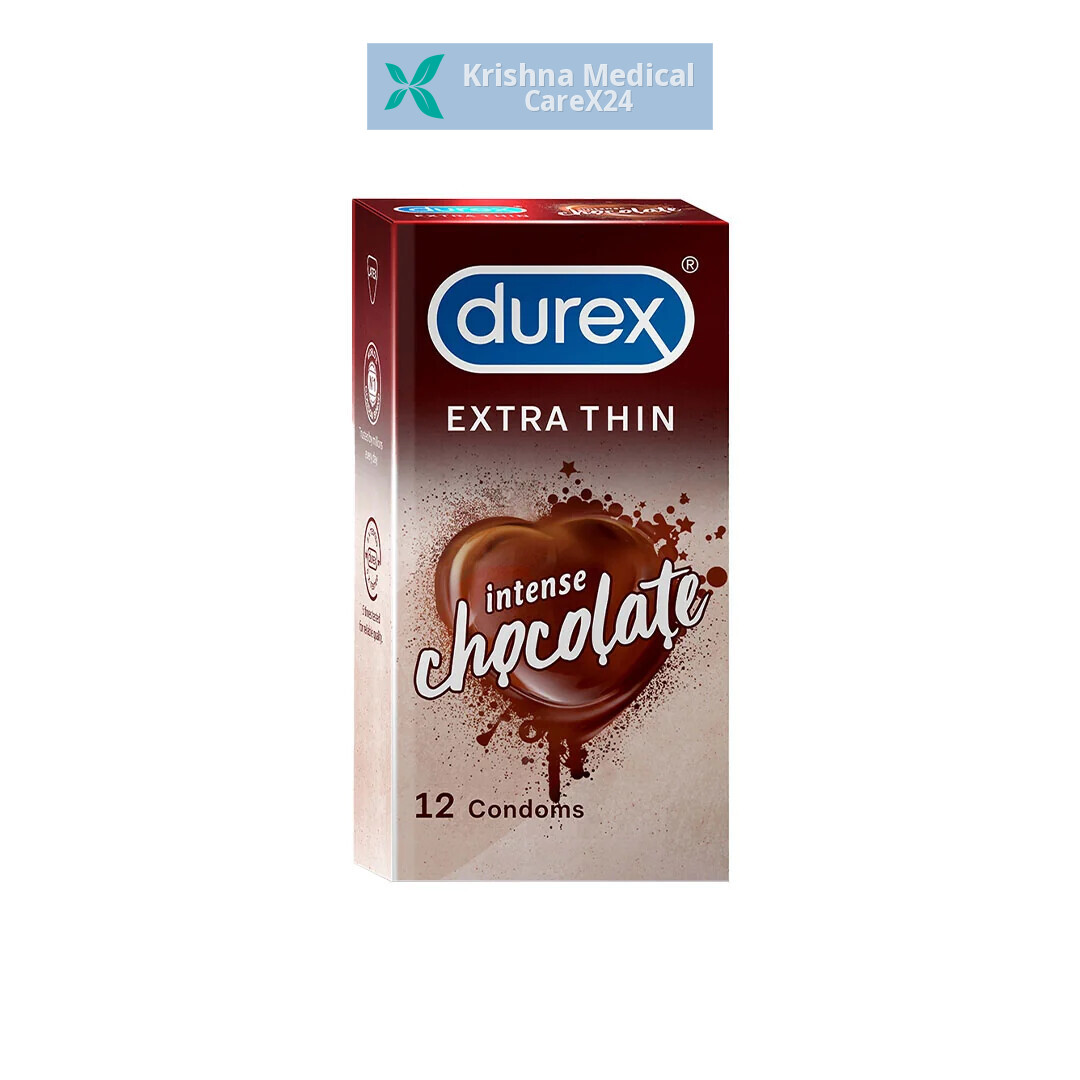 Durex Extra Thin Intense Chocolate Condoms