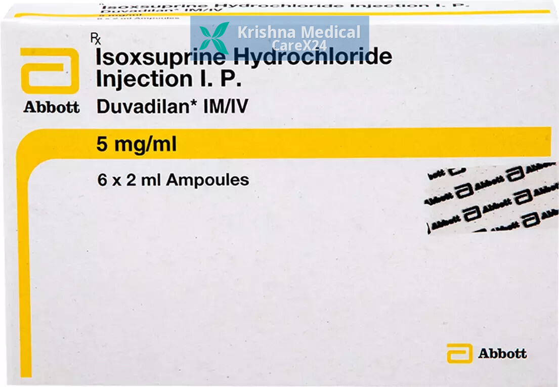 Duvadilan 5mg/Ml Injection (6 Ampoule X 2 ml)