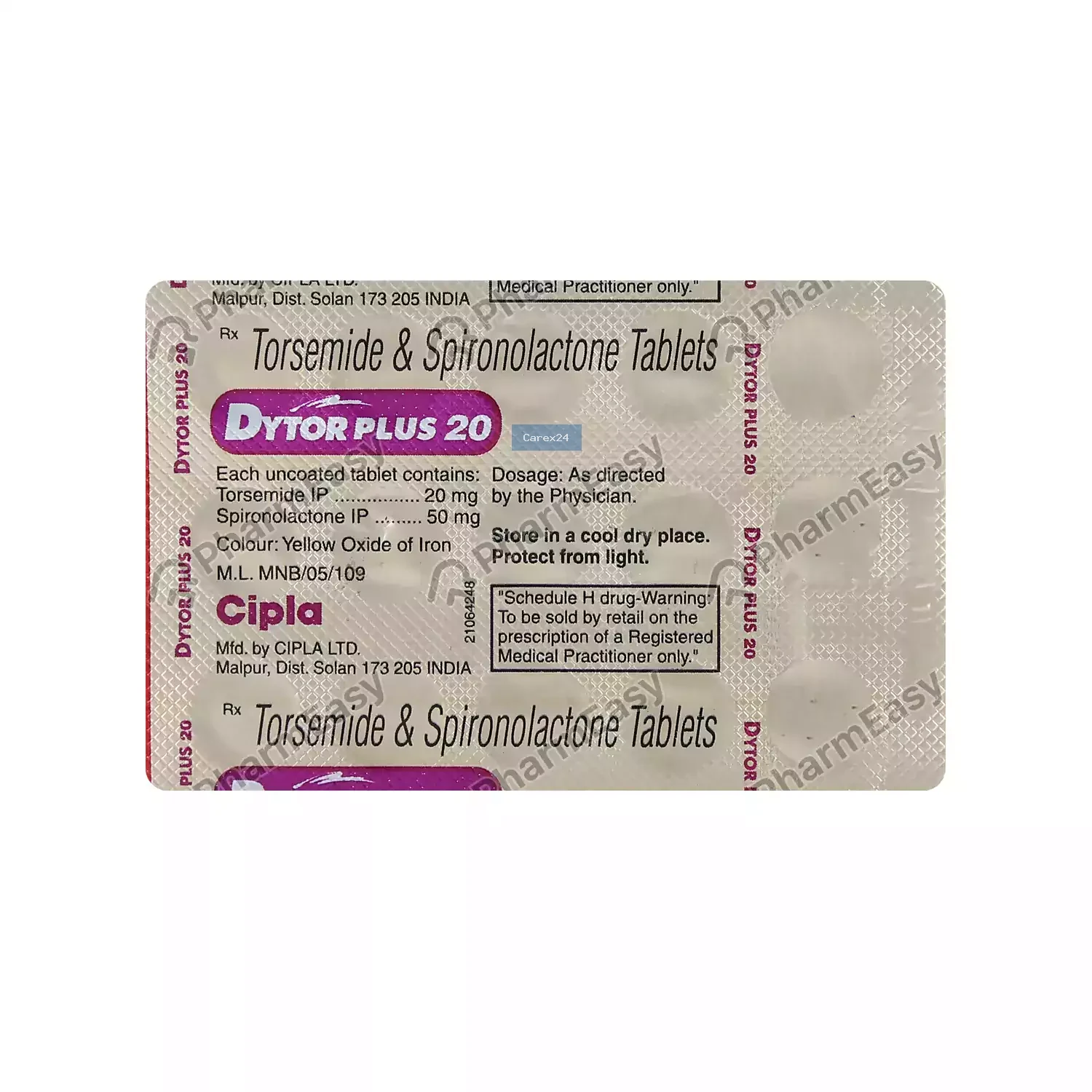 Dytor Plus 20 Tablet