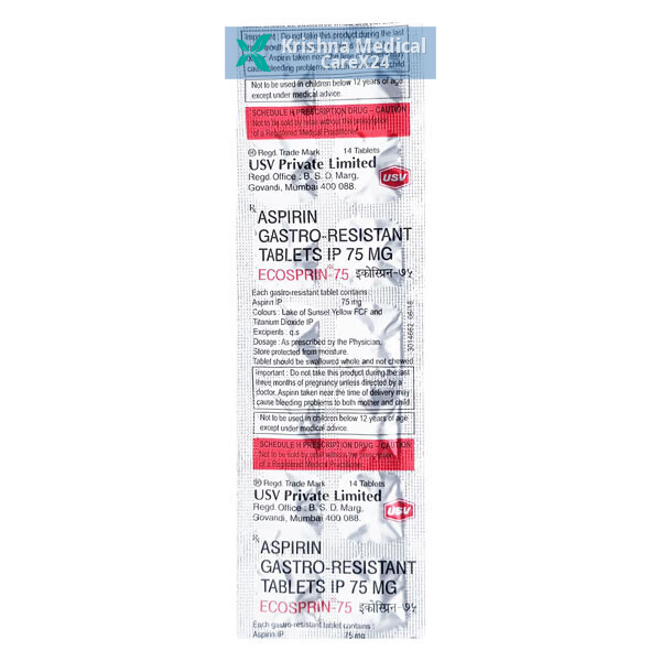 Ecosprin 75 Tablet