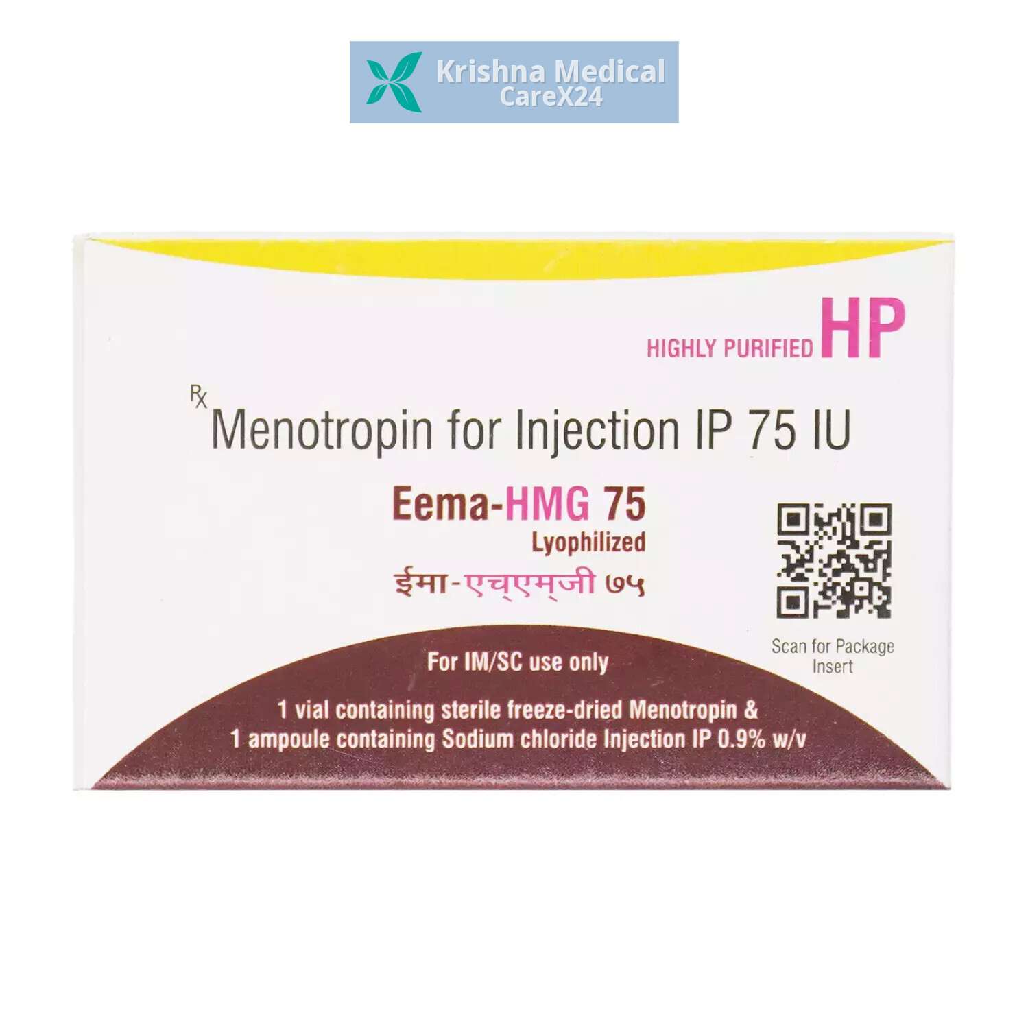 Eema Hmg 75 IU Injection