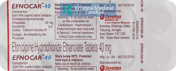 Efnocar 40 Tablet