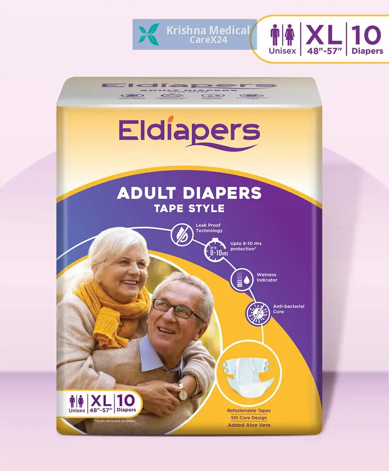 Eldiapers Adult Tape Style Diaper XL