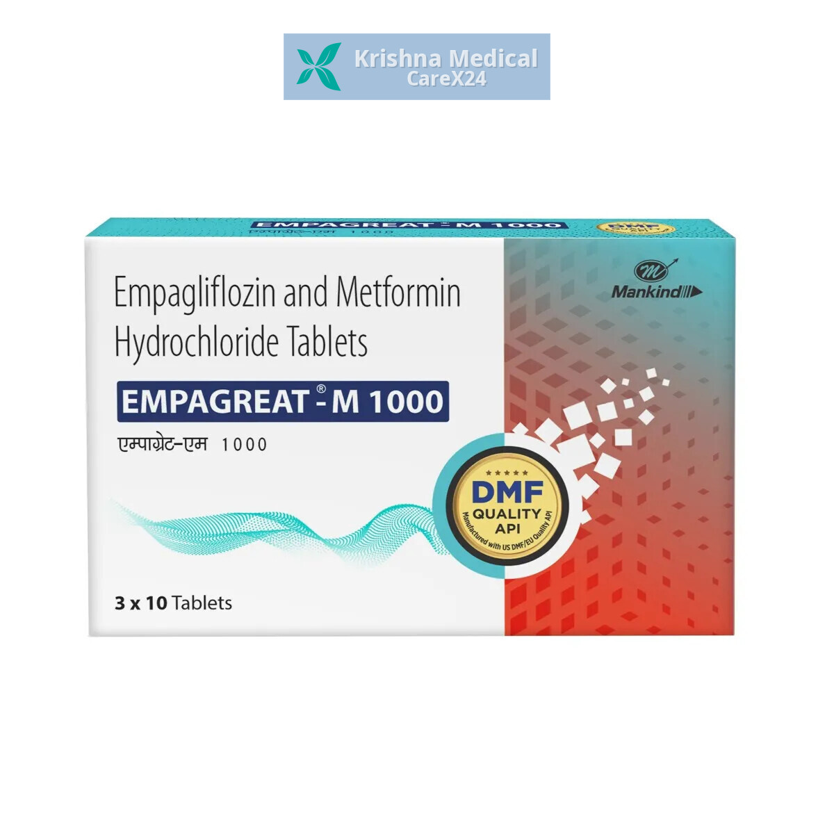 Empagreat M 1000 Tablet