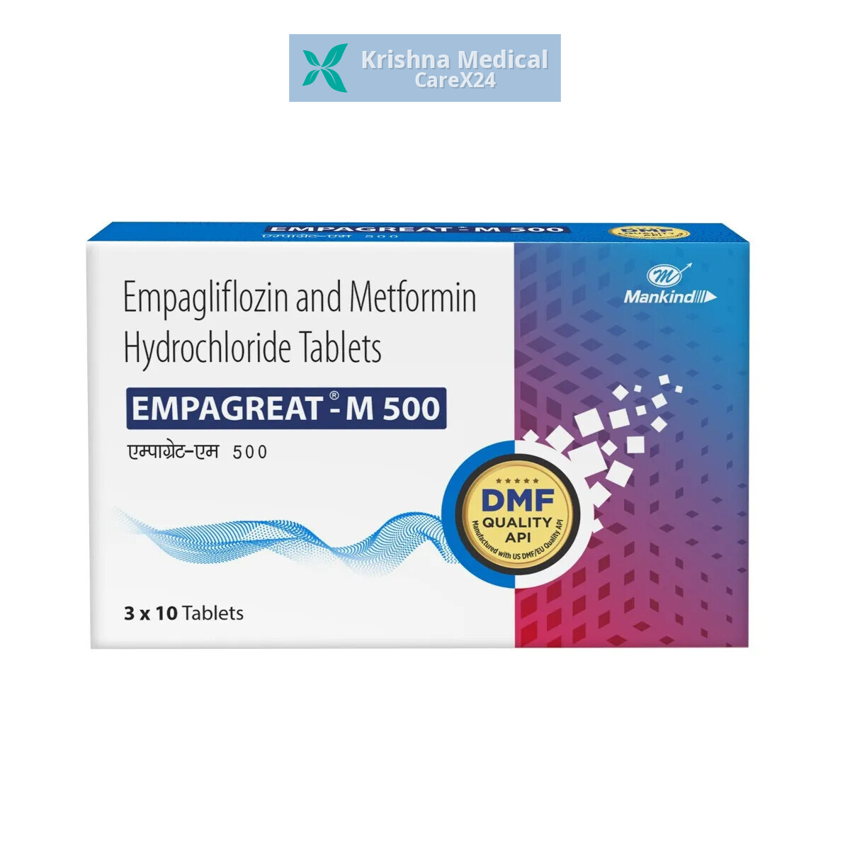 Empagreat M 500 Tablet