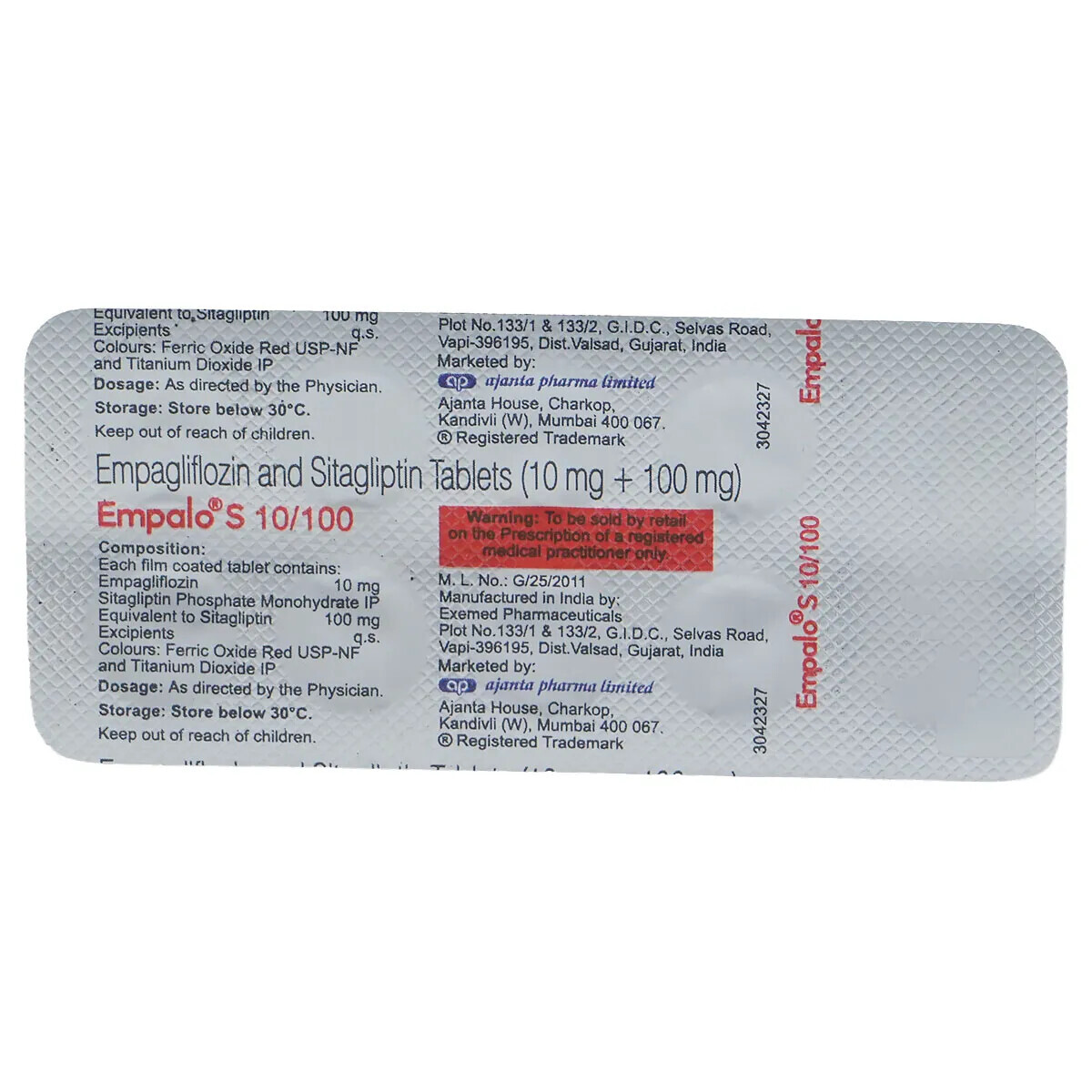 Empalo S 10/100 Tablet