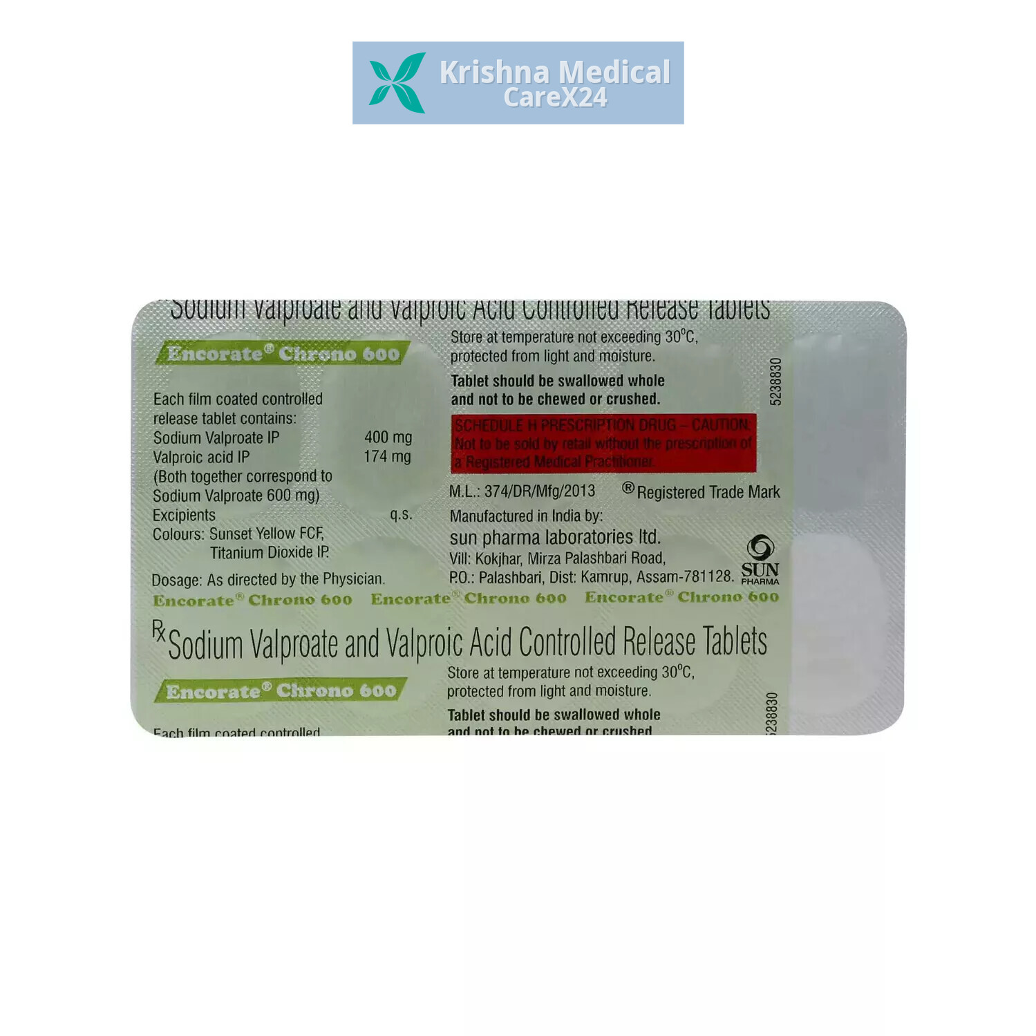 Encorate Chrono 600 Tablet