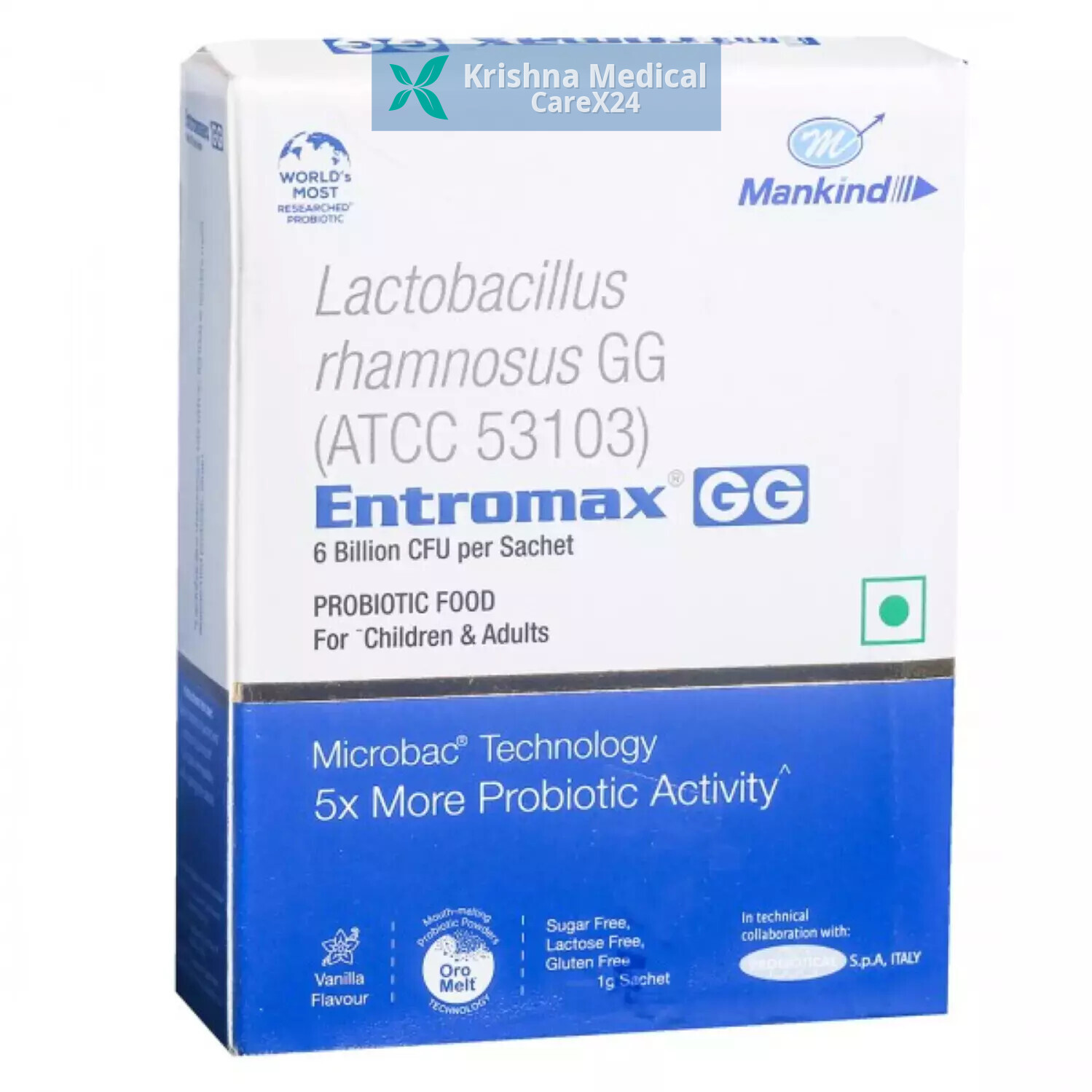Entromax GG Vanilla Powder