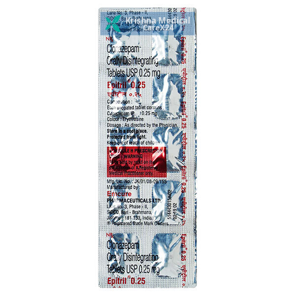 Epitril 0.25 Tablet