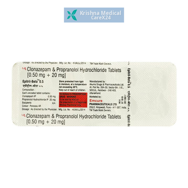 Epitril Beta 0.5 Tablet