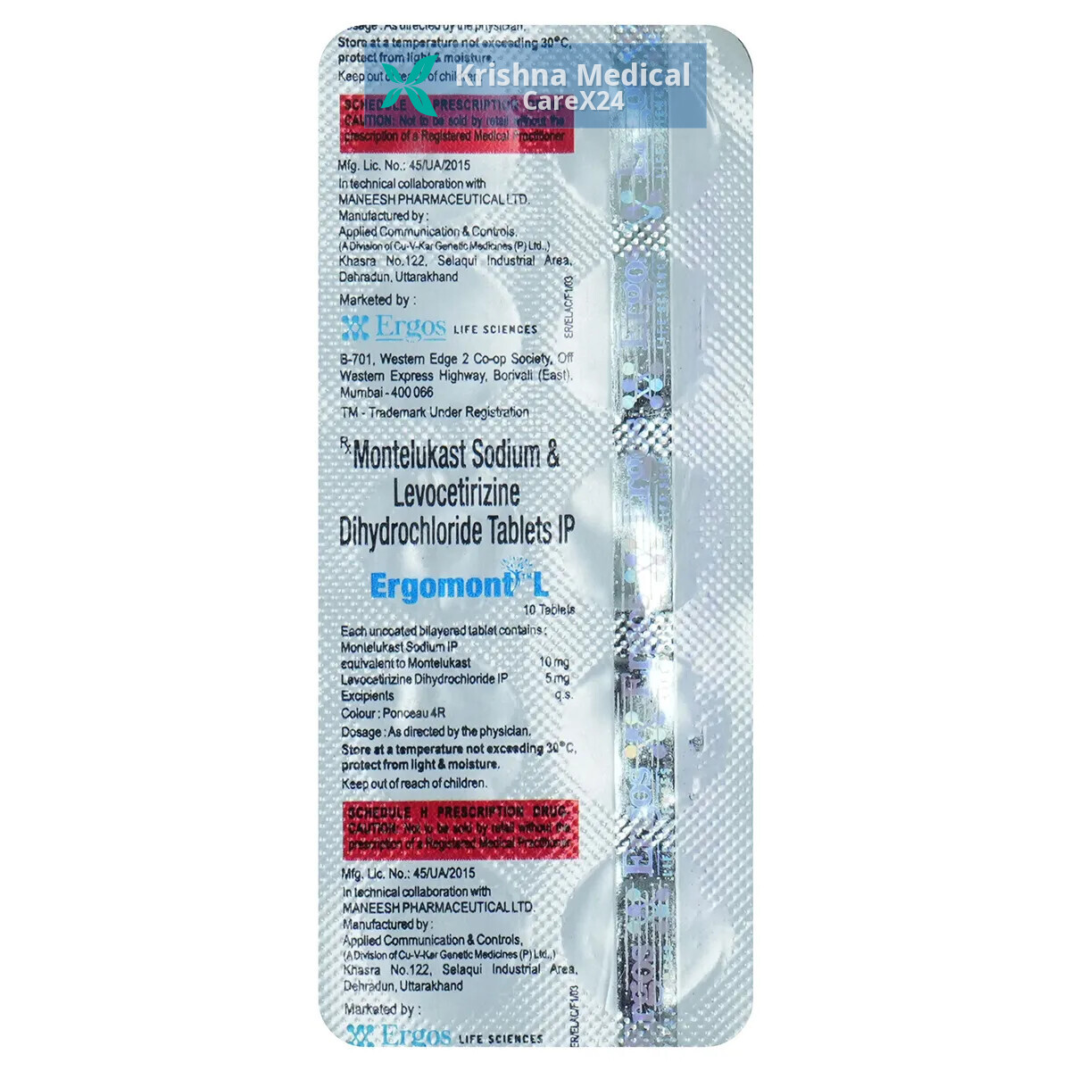 Ergomont L Tablet
