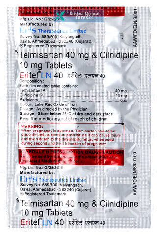 Eritel LN 40 Tablet