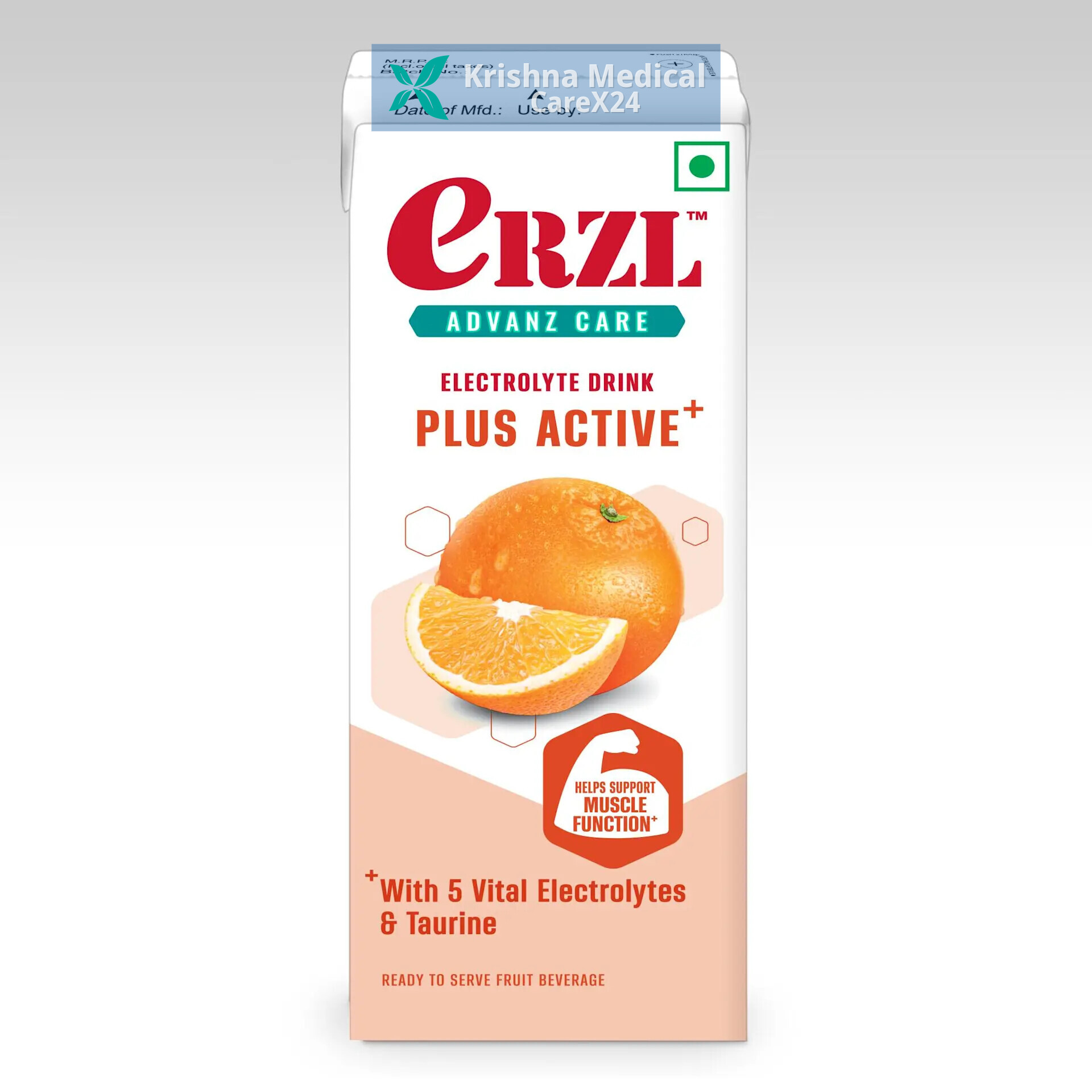 Erzl Advanz Care Plus Active Orange Electrolyte Drink