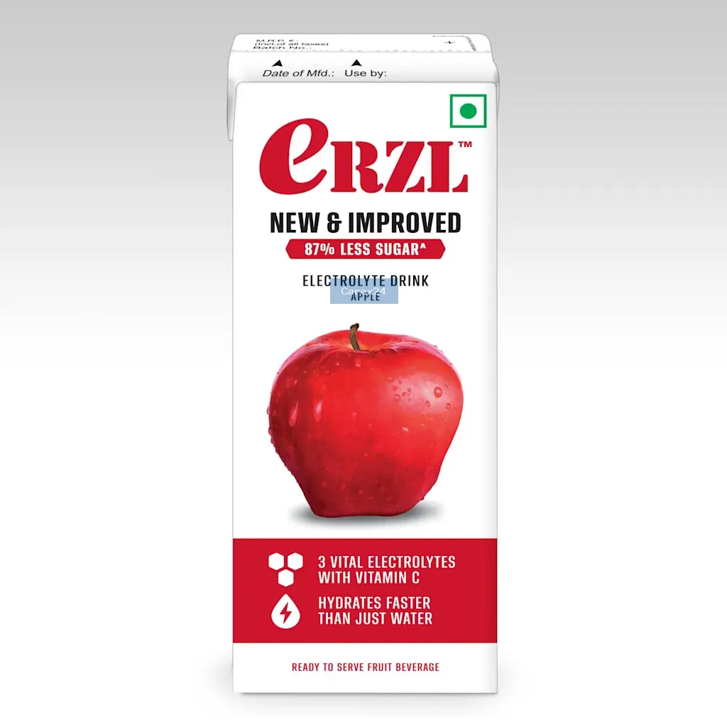 Erzl Electrolyte Apple Fruit Drink
