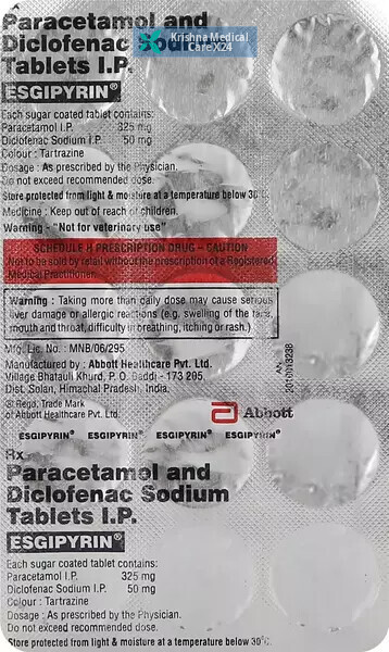 Esgipyrin Tablet
