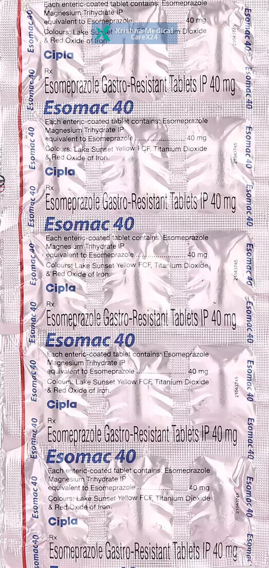 Esomac 40 Tablet