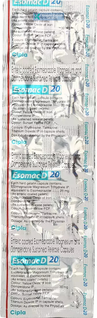 Esomac D 20 Capsule