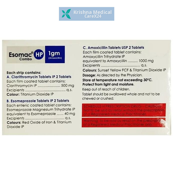 Esomac HP Tablet Combikit