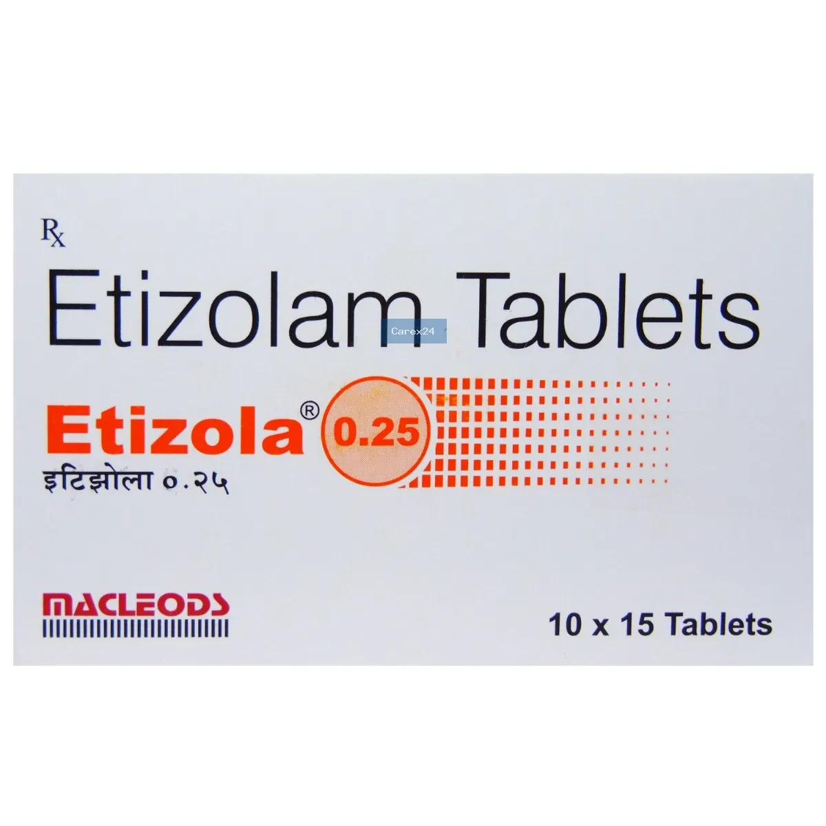 Etizola 0.25 Tablet