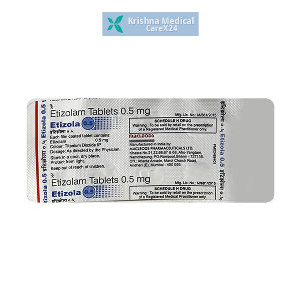 Etizola 0.5 Tablet