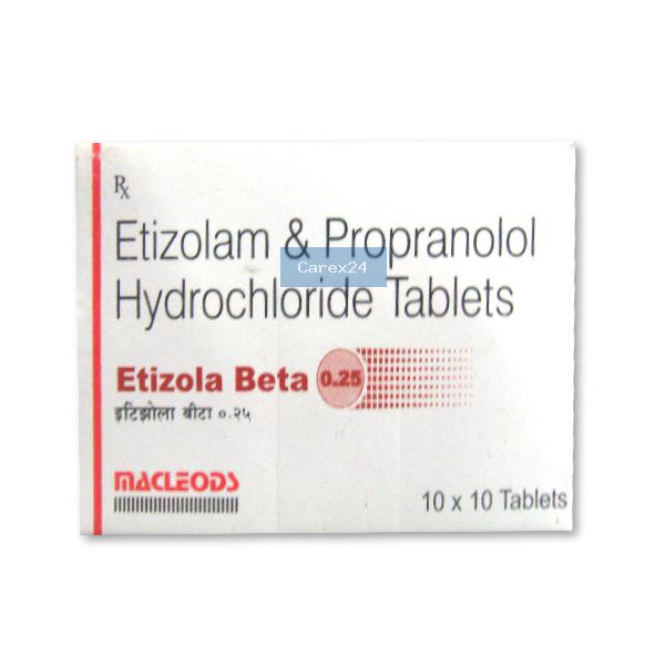 Etizola Beta 0.25 Tablet